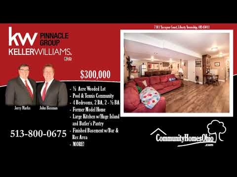 7181 Tarragon Court, Liberty Township, OH home video tour