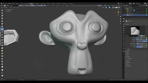 how to make the basic blender monkey look better 2.8