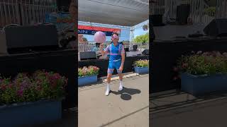 Wilder Ball Spinning trick at Sacramento County Fair 2026 #fair #wilder #ball #trick