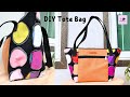 DIY Triple Zipper Bag Tutorial | DIY Tote Bag Sewing Tutorial