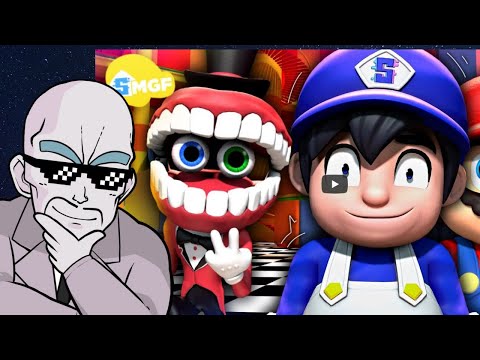 SMG4 is Stuck in the Digital Circus! | Nappa Reacts to SG4 in the Amazing DIgital Circus