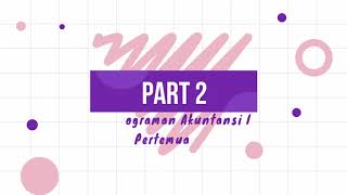Pemrograman Akuntansi I - Pertemuan  11 (Part 2)