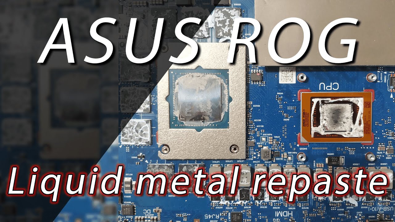 Repasting Asus ROG Strix Scar 15 G533