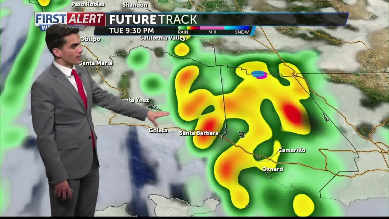 Rain through Wednesday morning, drying Thursday - YouTube