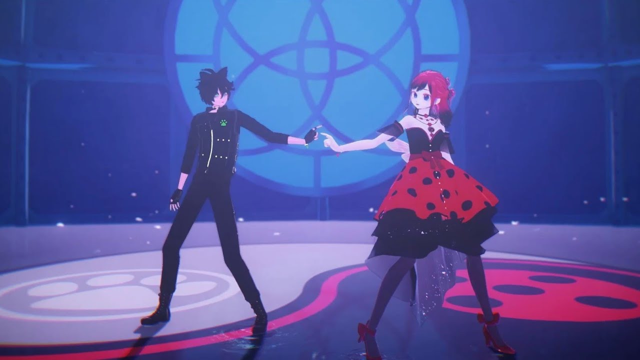 [MMD Miraculous Ladybug ] Human Plagg×Tikki -Intergalactia-plikki - YouTube
