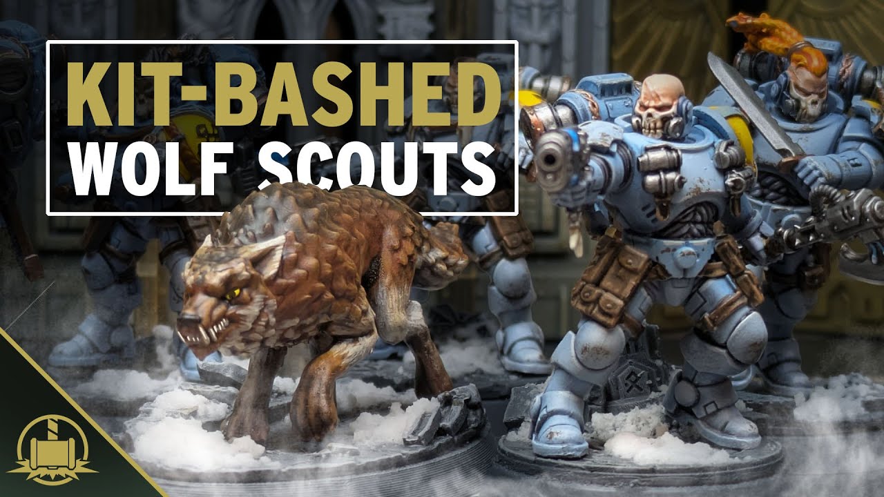 Kit-Bashing Reivers into Wolf Scouts