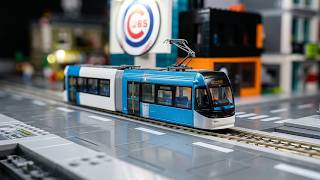 Kato N Scale Blue Portram 14-801-4 LRT & ChiLego Layout Update 🚊