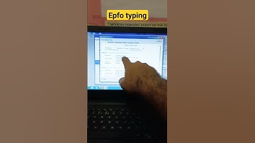 ssc typing epfo typing #epfo #typing #ssc #shorts #youtubeshorts