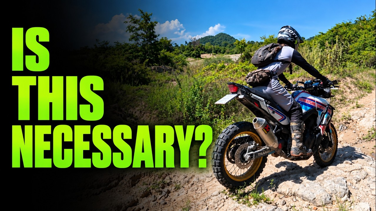 Do Adventure Riders Stand too Much?