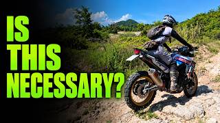 Do Adventure Riders Stand too Much?