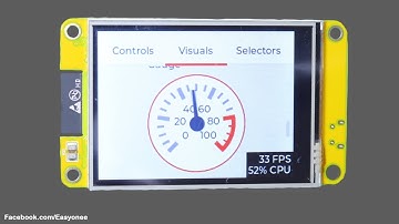 ESP32 Touchscreen 2.8inch TFT LVGL