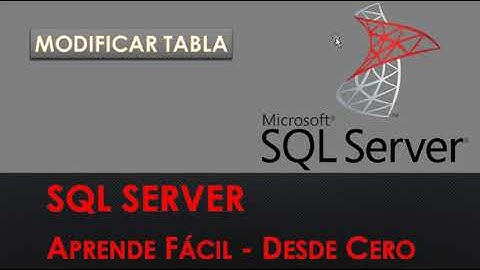 Como MODIFICAR TABLAS en SQL - Como editar tablas - Como agregar columnas en SQL