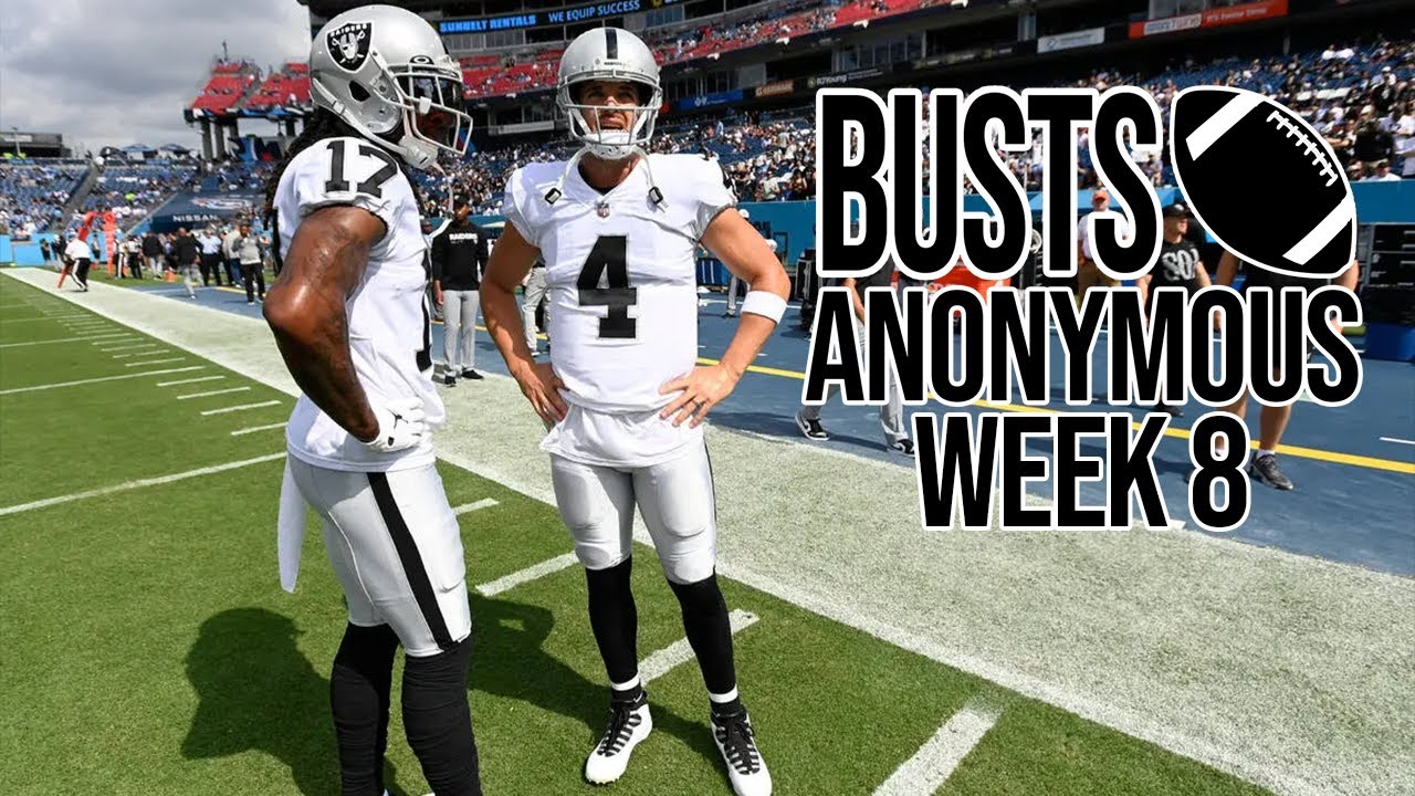 Busts Anonymous Week 8, 2022 Fantasy Football Busts of the Week YouTube