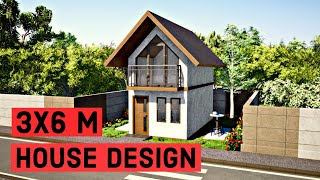 Tiny house design (3X6 Meter)