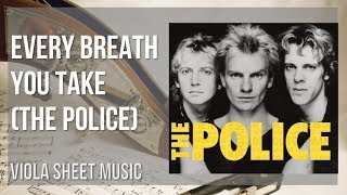 Viola Sheet Music: How to play Every Breath You Take by The Police