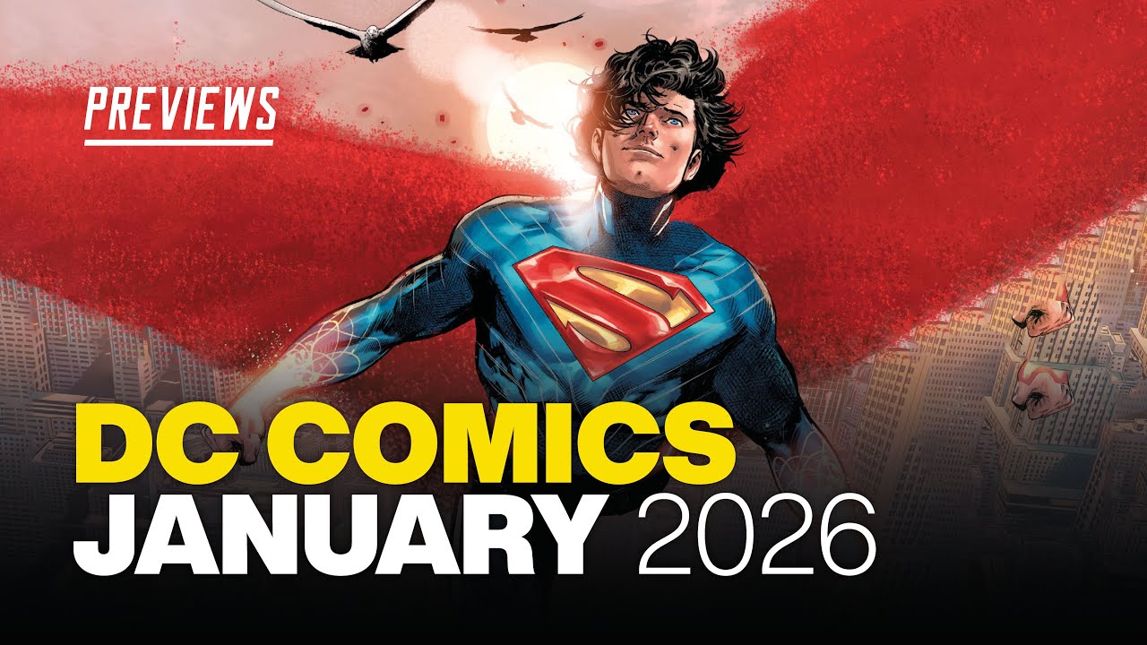 January Dc Comics DC Comics PREVIEWS: What's NEW from DC in January 2026! - YouTube