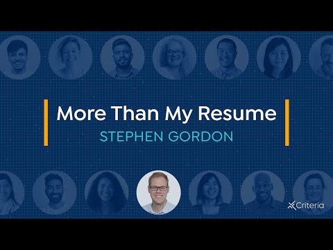 More Than My Resume | Stephen & Josh Social Video