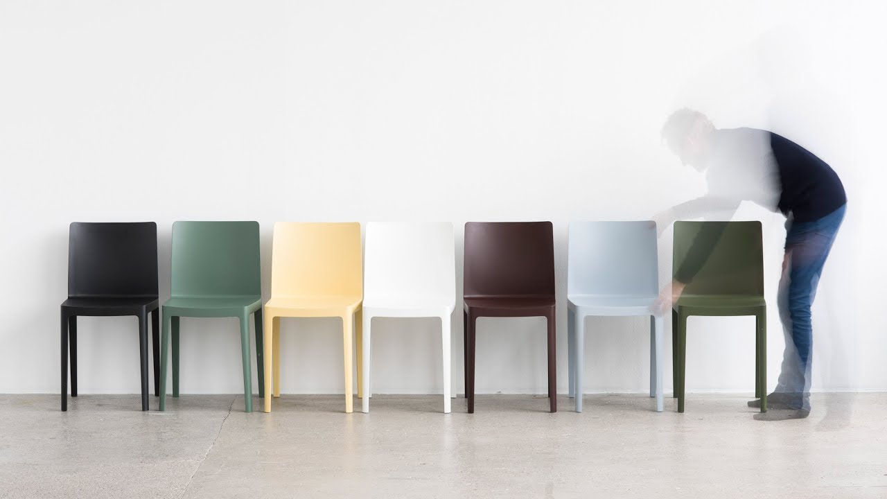 Bouroullec brothers design low-cost Élémentaire chair for Hay