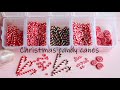 5 Christmas candy canes🍭🎅Polymer clay. Tutorial. DIY. Рождественские леденцы. Миниатюра для кукол.