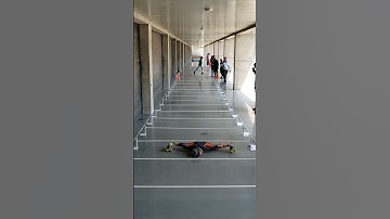 Lowest limbo roller skating over 25 metres - 16 cm (6.29 in) by Takshvi Vaghani 🇮🇳