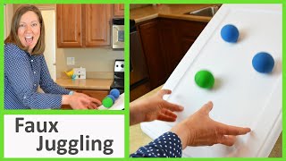Faux Juggling—an Easy Boredom Buster Family Game for a Rainy Day