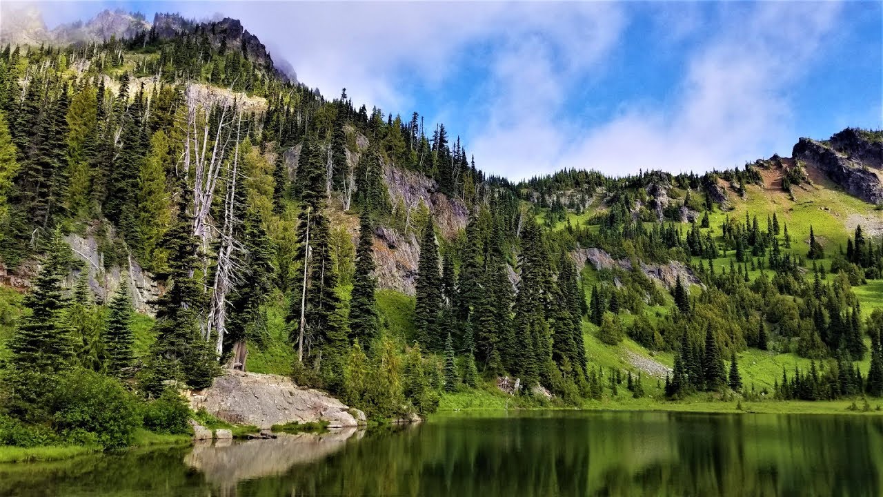 Sheep Lake Backpacking Trip - YouTube