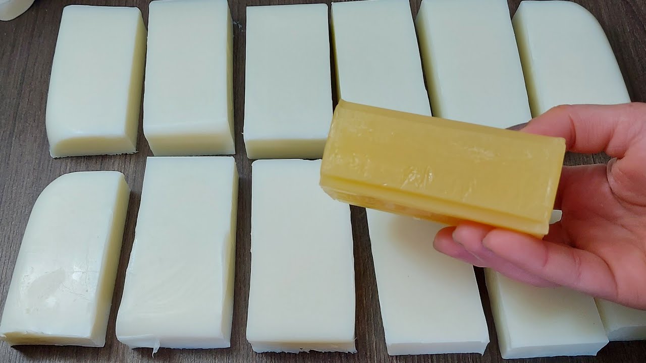 Transformei 1 barra de sabão em 12 barras / economize muito