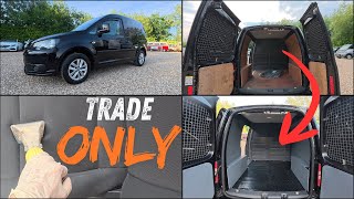 Défi de nettoyage en profondeur de 250 £ pour VW Caddy Trade Detail.