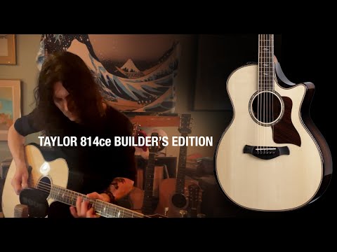 【極美品】　Taylor Builder’s Edition 814ce Taylor Builder's Edition 814ce Blacktop - Fuller's Guitar