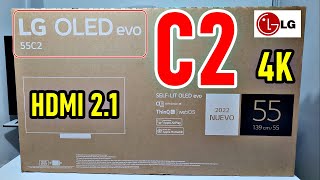 LG C2 OLED EVO: UNBOXING Y REVIEW COMPLETA - Panel EVO más Brillante