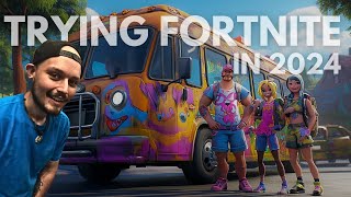 Trying Fortnite For The FIRST Time in 2024