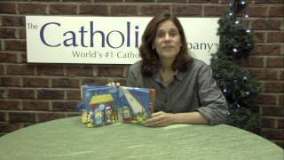 Silent Night Nativity in Cloth Book