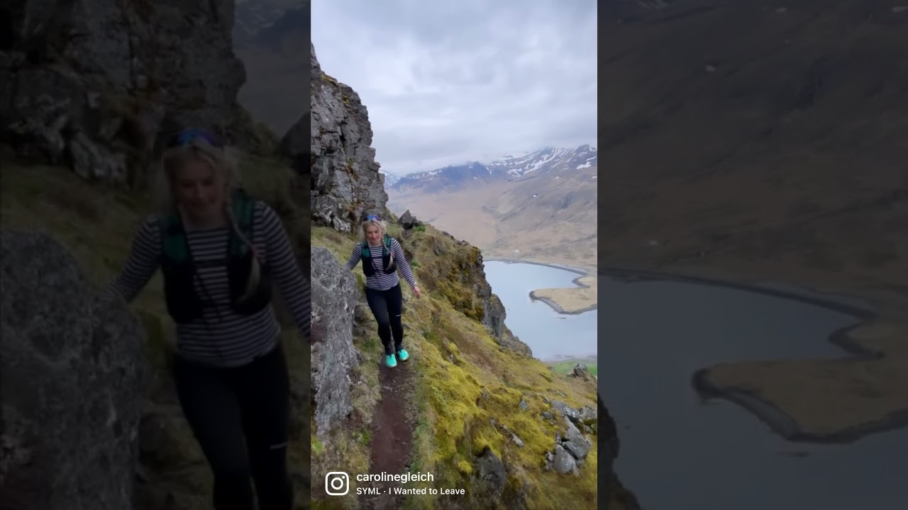 Scrambling Kirkjufell Mountain in Iceland — Kirkjufell — video poster