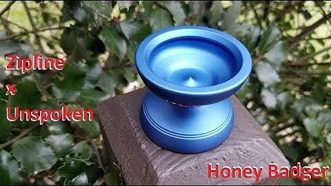 Zipline x Unspoken Honey Badger - Honest YoYo Review