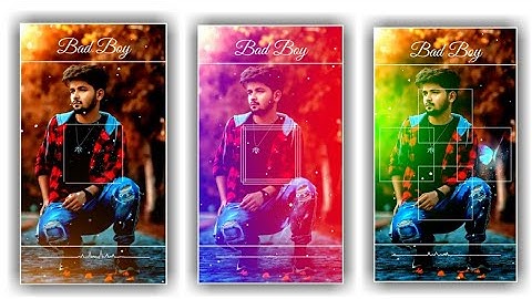 New Attitude WhatsApp Status||Bad Boy||Status||Editing||Kinemaster||Template||Editingkaro||Tutorial
