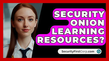 Security Onion Learning Resources? - SecurityFirstCorp.com