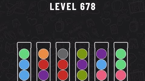 Ball Sort Puzzle Level 678 #ballsortpuzzle #ballsortpuzzlegameplay #puzzlegame #mobilegames