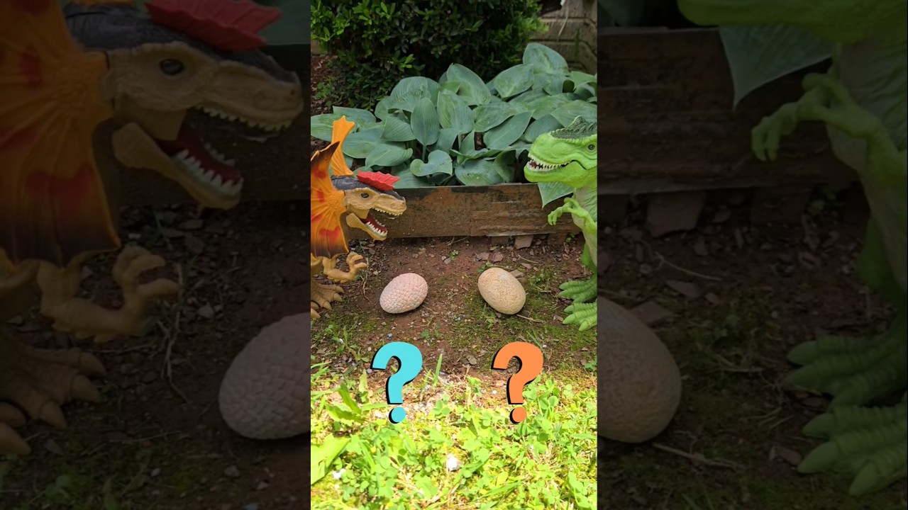 Digging Dinosaur and Dragon Eggs