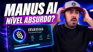 O MANUS AI faz MUITO MAIS do que eu imaginava!