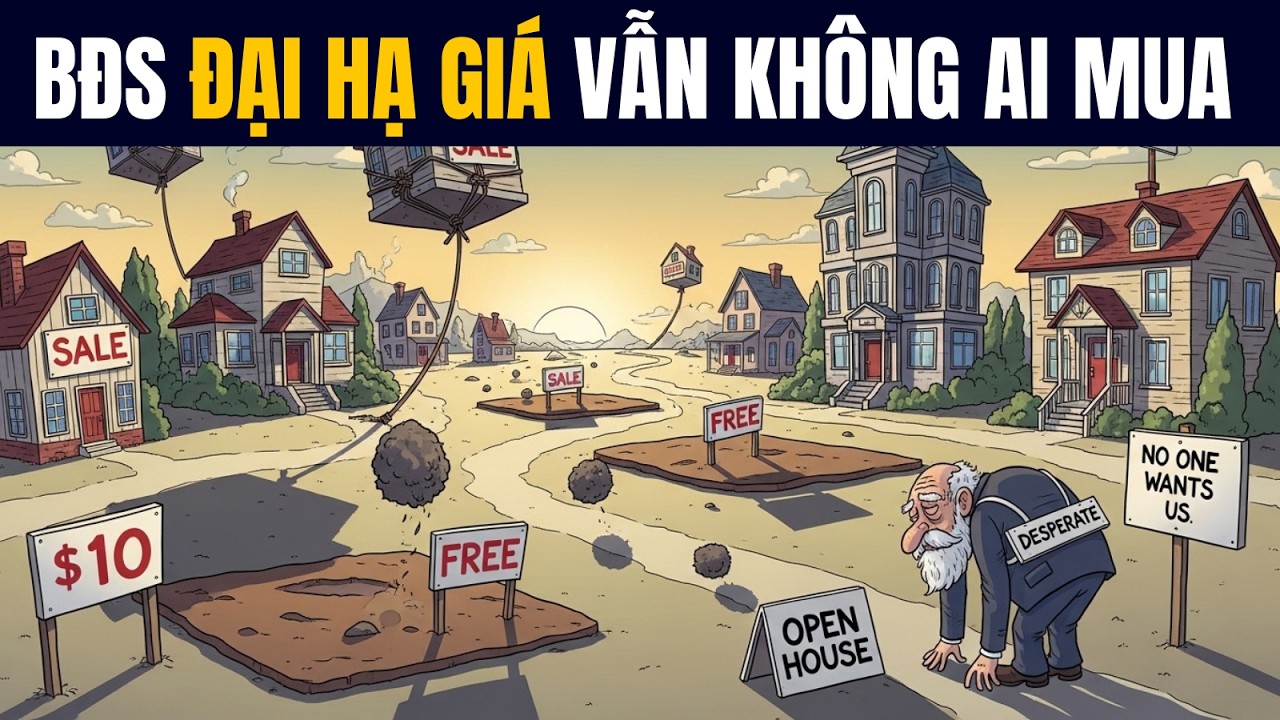 Bất Động Sản Nổ Tung: Nhà Đất Đại Hạ Giá Vẫn Không Có Người Mua?