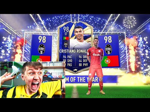 FIFA 21 - TOTY RONALDO IN A PACK!!! (1st IN THE WORLD)