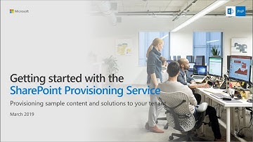 Getting started with the SharePoint Provisioning Service