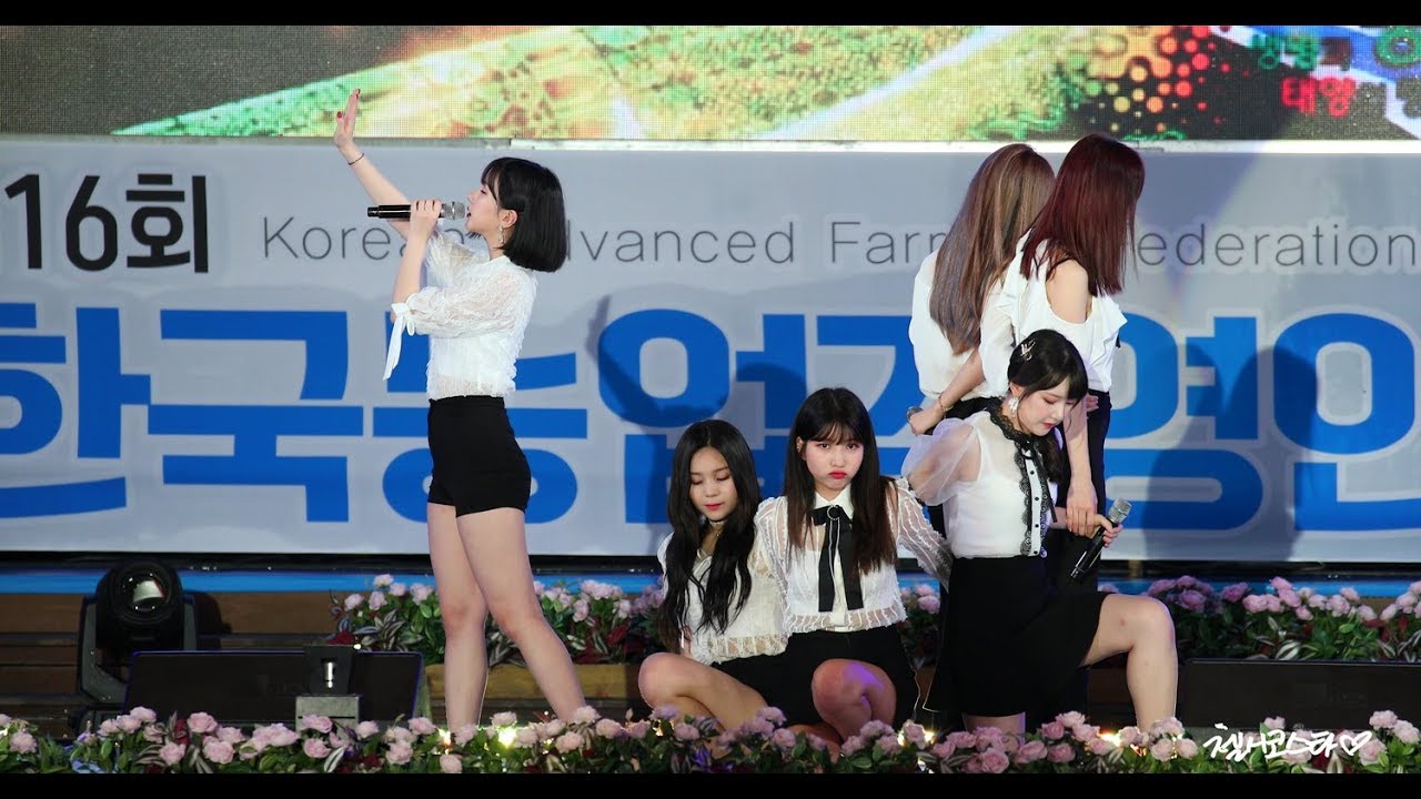 [4K 60P] 180828 여자친구(GFRIEND) 충주 한국농업경영인전국대회 Full 직캠(Fancam) by 첼시코스타