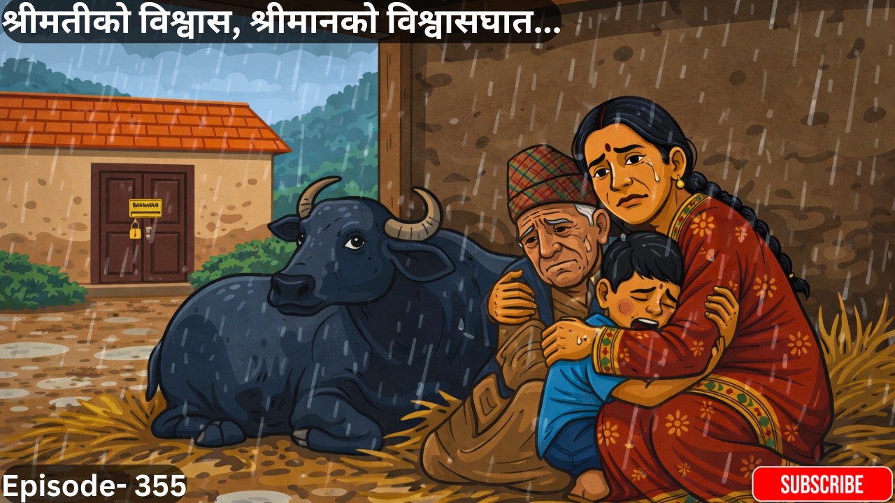 श्रीमतीको विश्वास, श्रीमानको विश्वासघात...Episode- 355 #budabudi #folkstories #folktales #storytime