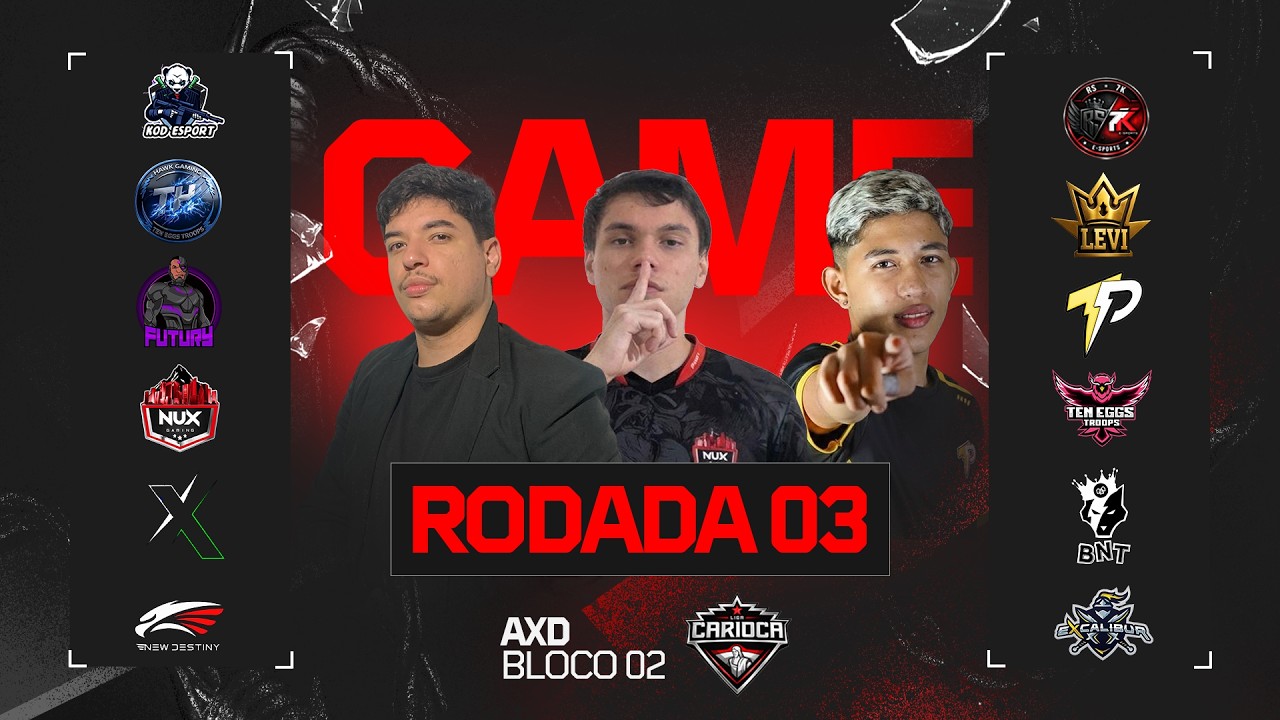 LIGA CARIOCA MAJOR S2 - DIA 09 l RODADA 2 BLOCO 2 - A x D