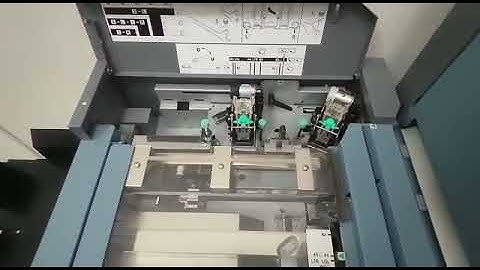 DUPLO Electronic Paper Collator DFC-122 with Stapler DFC-SII