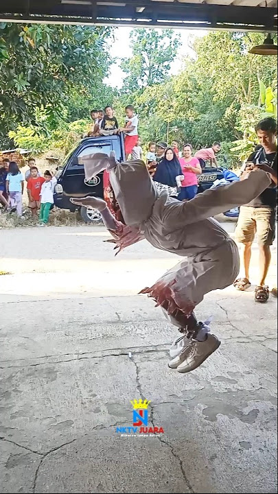 Pocong viral Indramayu loncat loncat #pocongviral #indramayu #joged