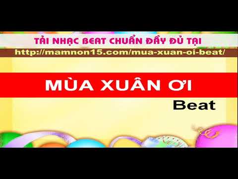 Mùa xuân ơi beat