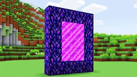 Realmcraft: how to make a nether portal. (by the Realmcraft tutorial)