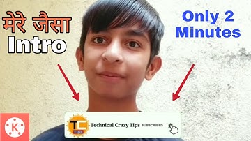 How To Make A subscribe bell intro animation in Android only 2 minutes || Technical Crazy Tips ||